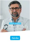 Ampliación cuadro médico seniors - 2026 ADESLAS Valencia 2026 Portada del ampliación del cuadro médico seniors de ADESLAS en Valencia 2026