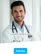 Cuadro médico ADESLAS Ávila 2024