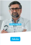 Cuadro médico seniors Zamora 2024